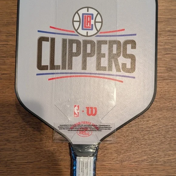 Wilson LA Logo Pickleball Paddle - Black and Gray - Picture 2 of 3